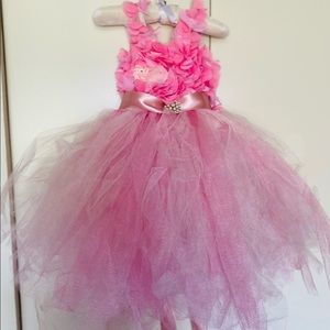 Tutu birthday dress for babies and toddler